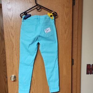 a.n.a Vibrant Aqua Skinny Jeans womens 4x26 number 5367